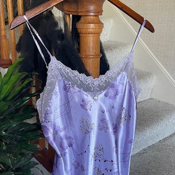 Maidenform Lavender Floral Chemise - Picture 2 of 10